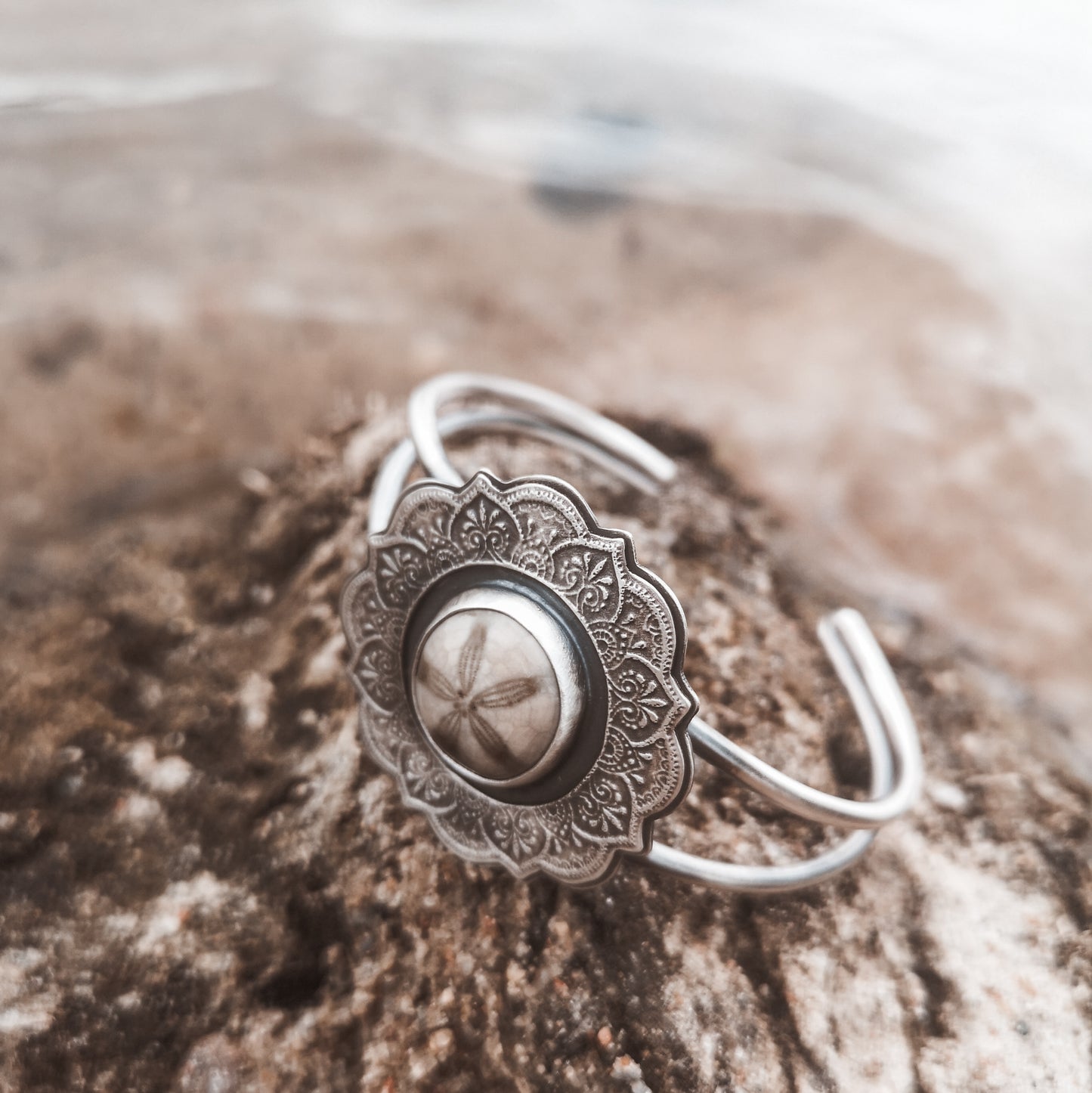 The Mandala & Sea Biscuit Bracelet