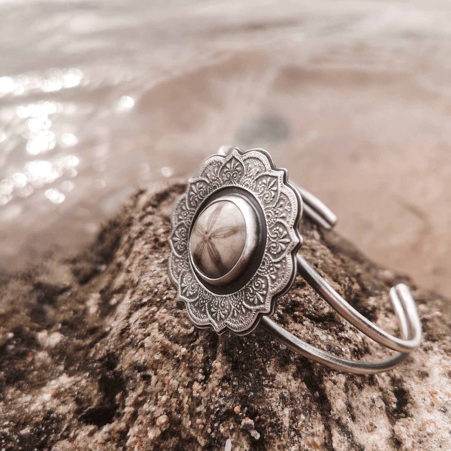 The Mandala & Sea Biscuit Bracelet