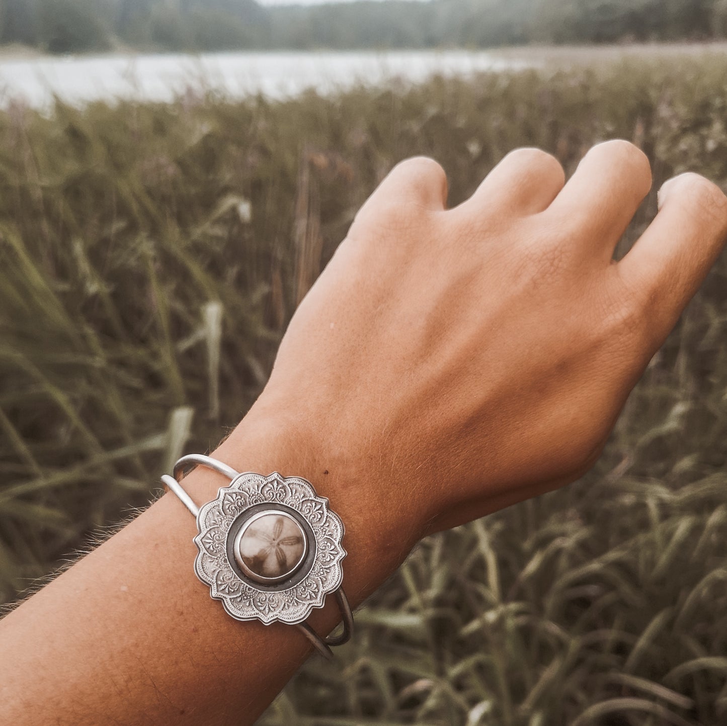 The Mandala & Sea Biscuit Bracelet