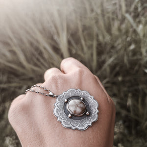 The Mandala & Sea Biscuit Necklace I