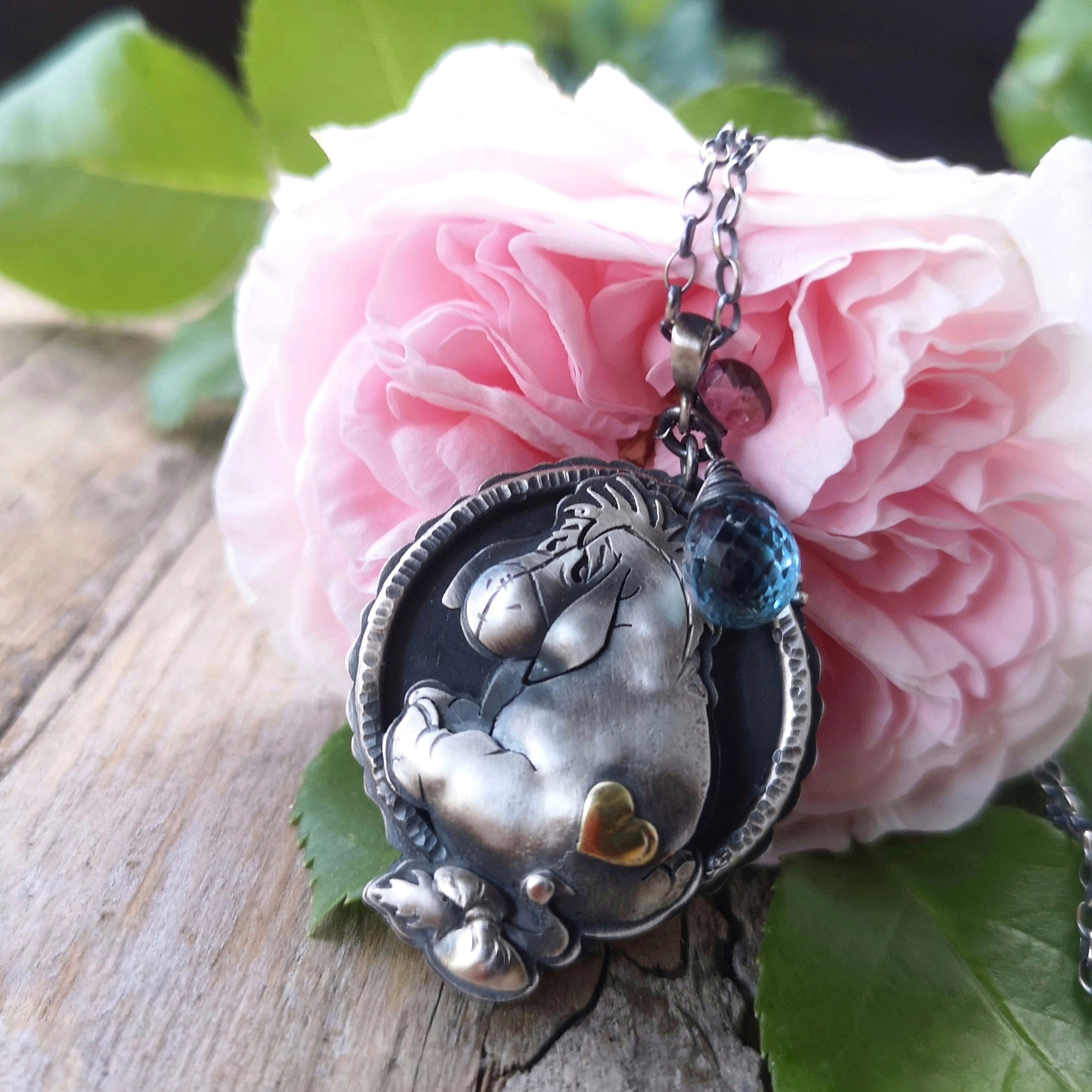The Eeyore Necklace – Lilyblonde - Main Image