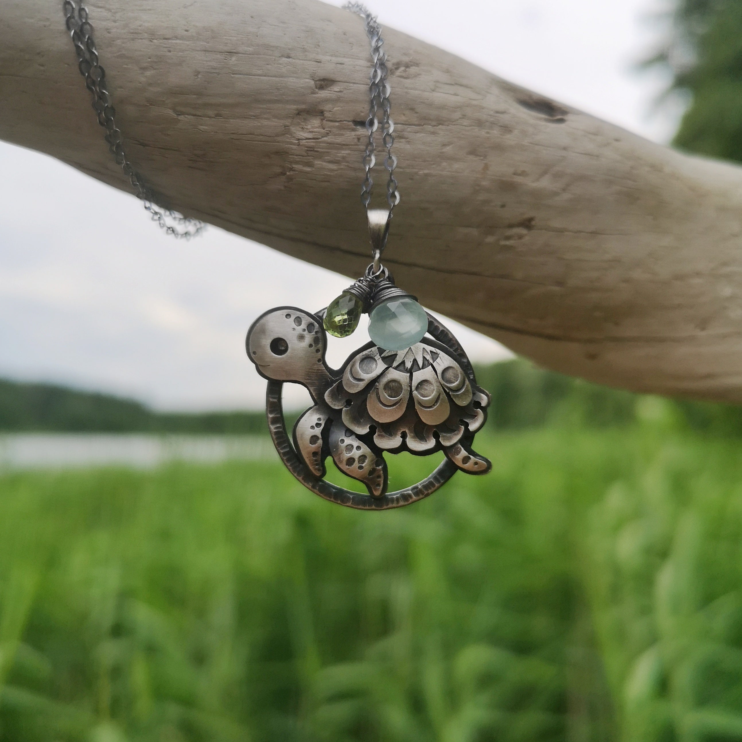The Happy Turtle Necklace
