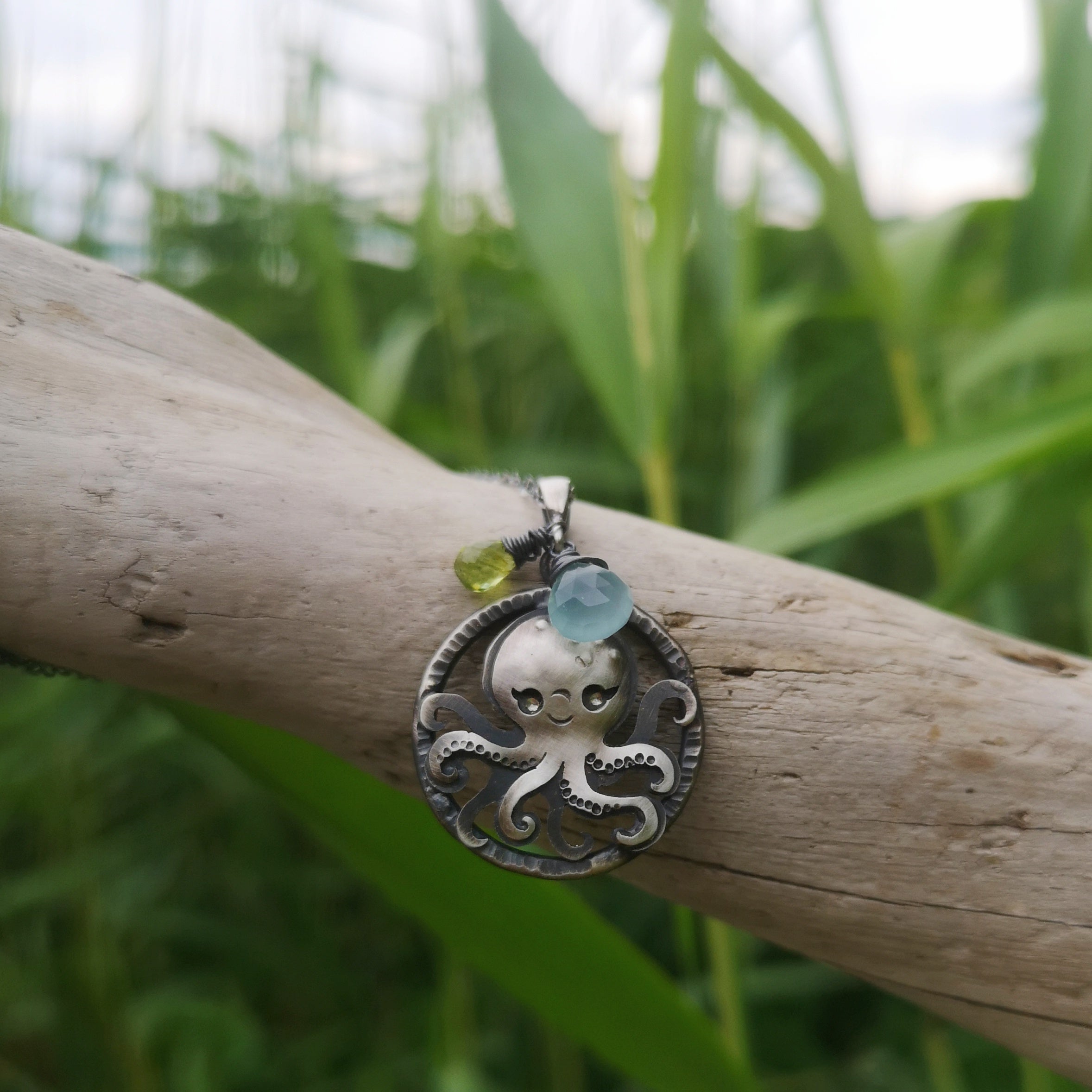 The Happy Octopus Necklace