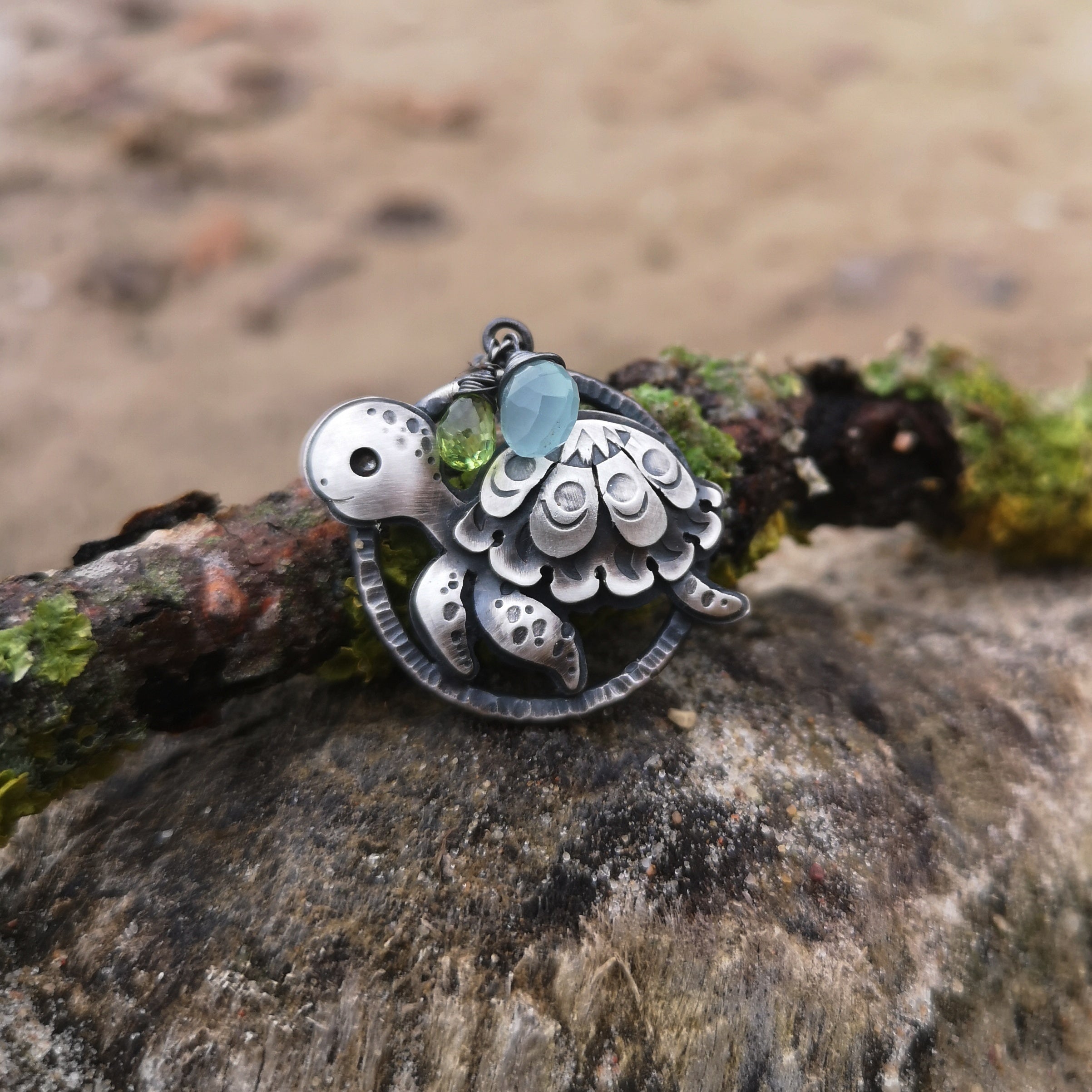 The Happy Turtle Necklace