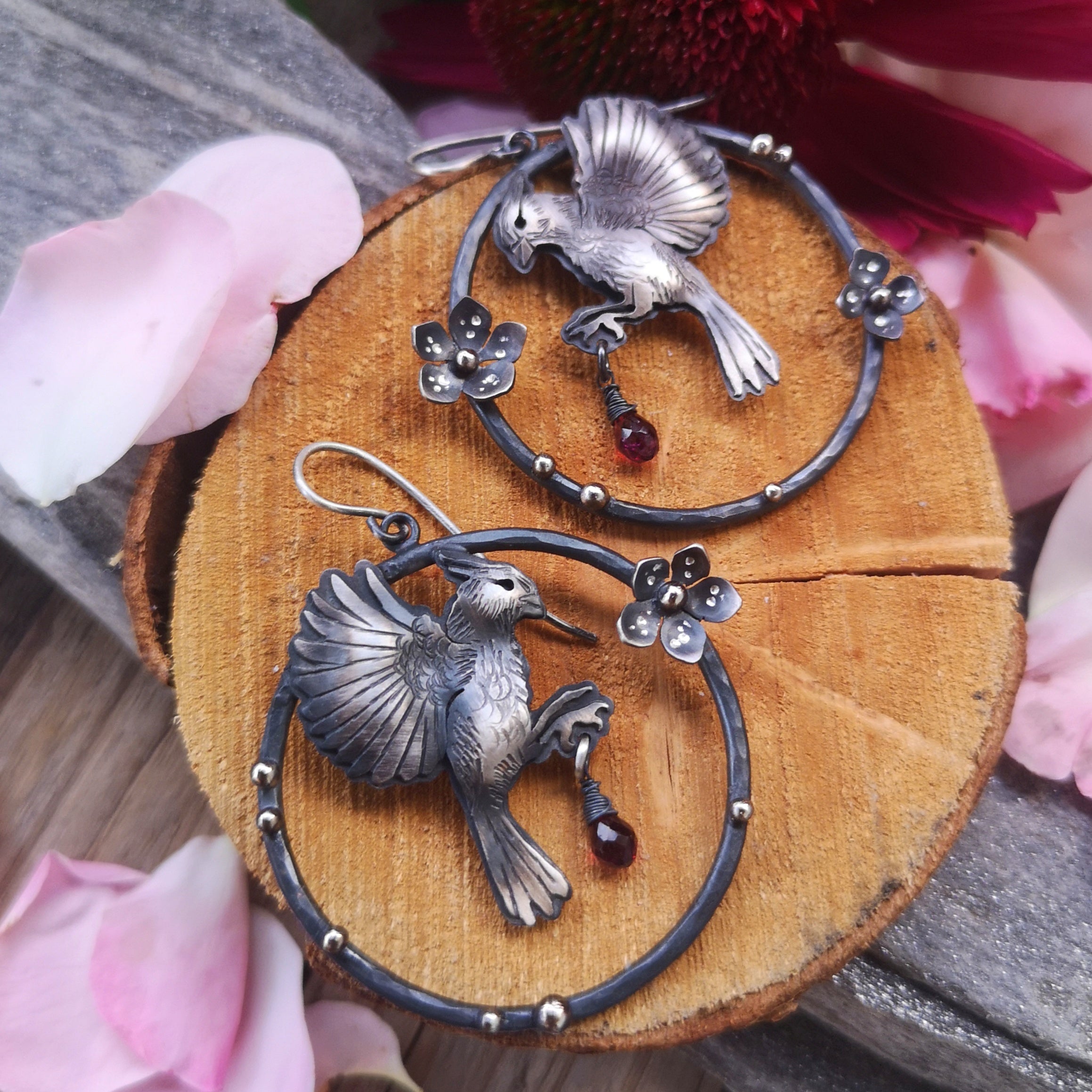 The Spiritual Messenger Hoop Earrings