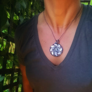Purity of the Soul Necklace - Blue Jay Necklace