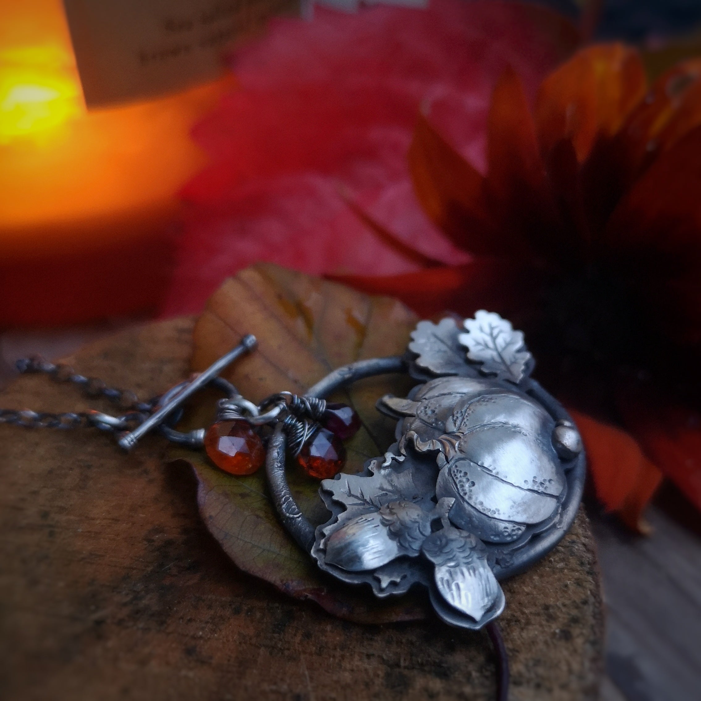 The Foliage Wreath Necklace