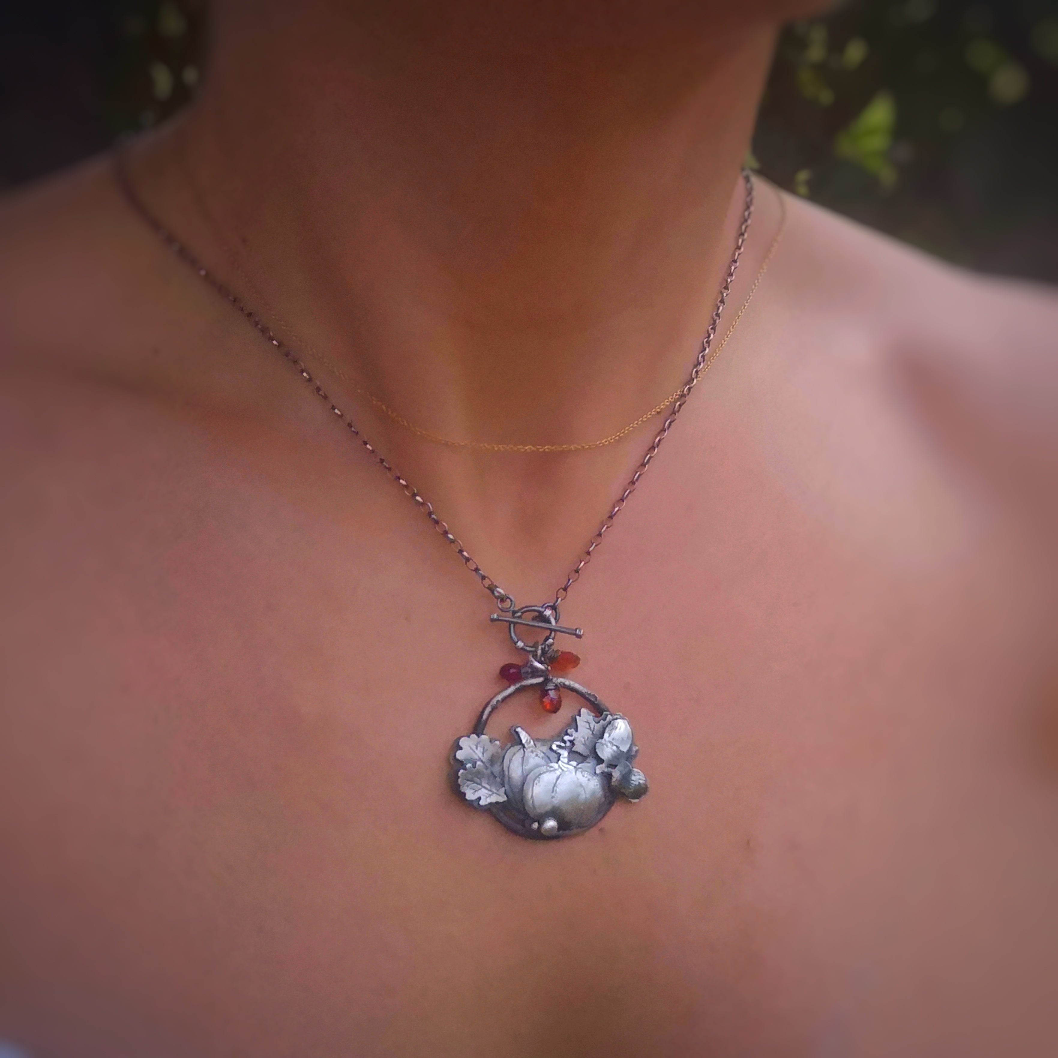 The Foliage Wreath Necklace