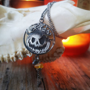 The Jack-o-Lantern Necklace