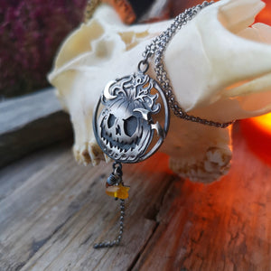 The Jack-o-Lantern Necklace
