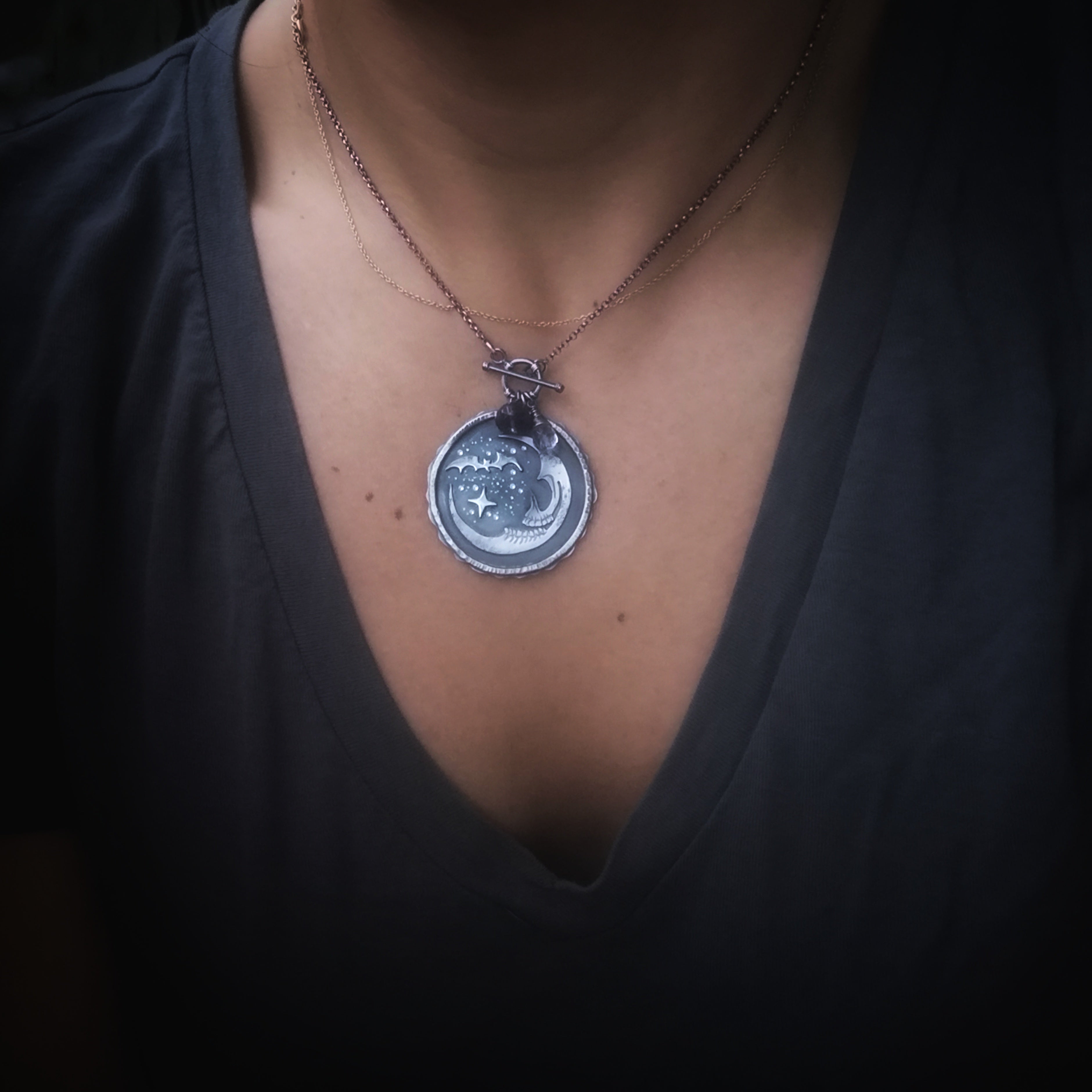 The Skull Moon Necklace