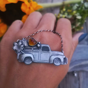 The Harvest Truck Necklace