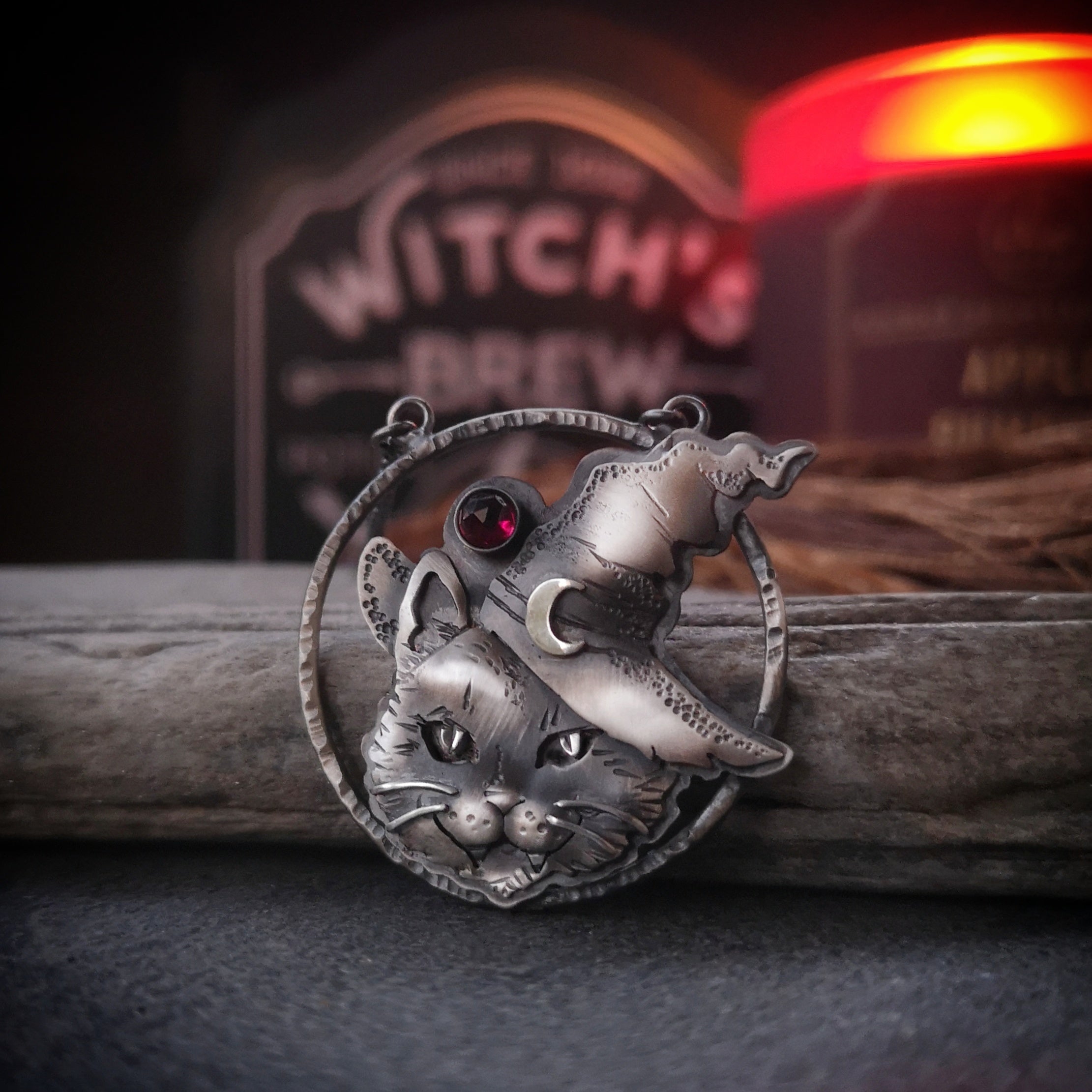 MADE TO ORDER Cat The Wizard Necklace