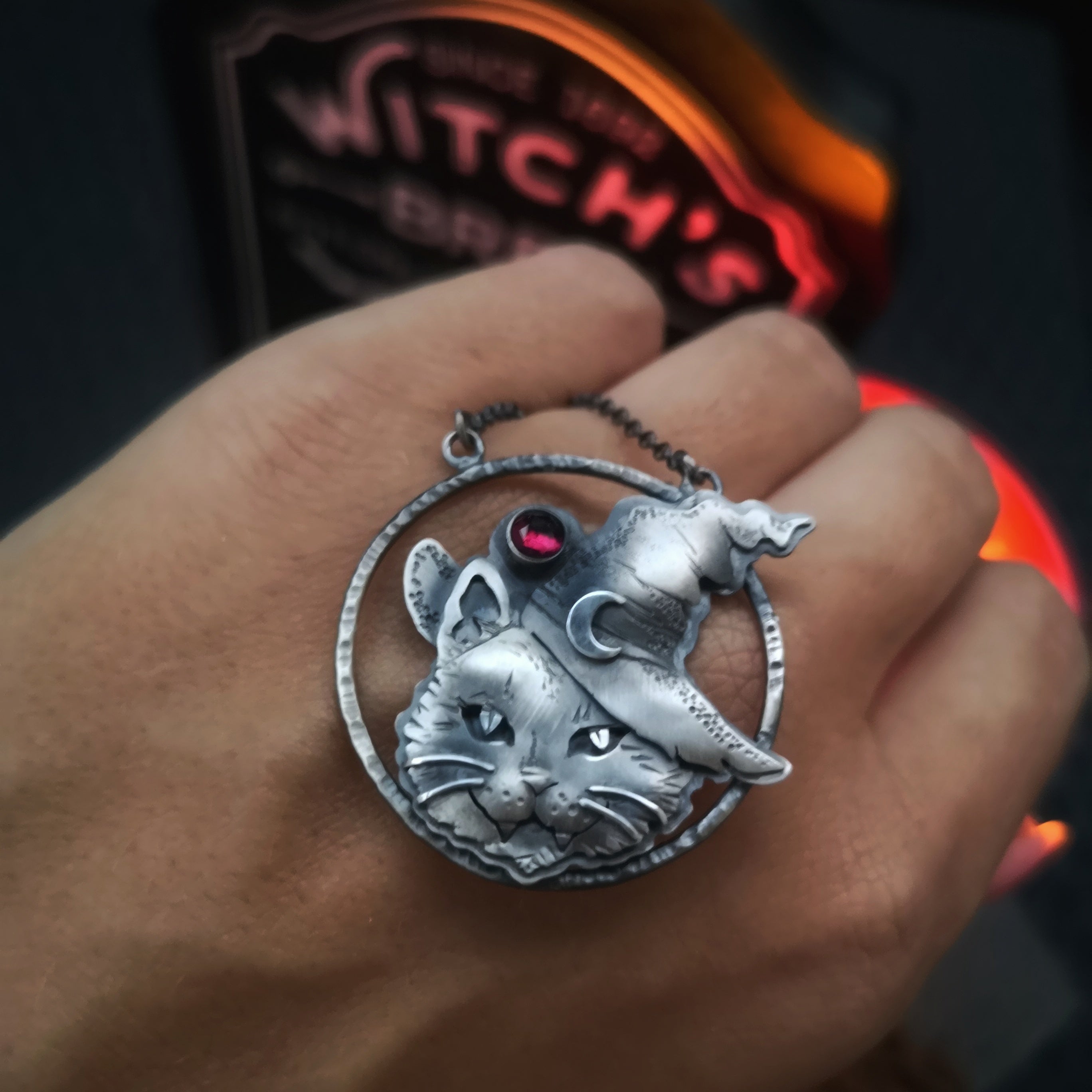 MADE TO ORDER Cat The Wizard Necklace