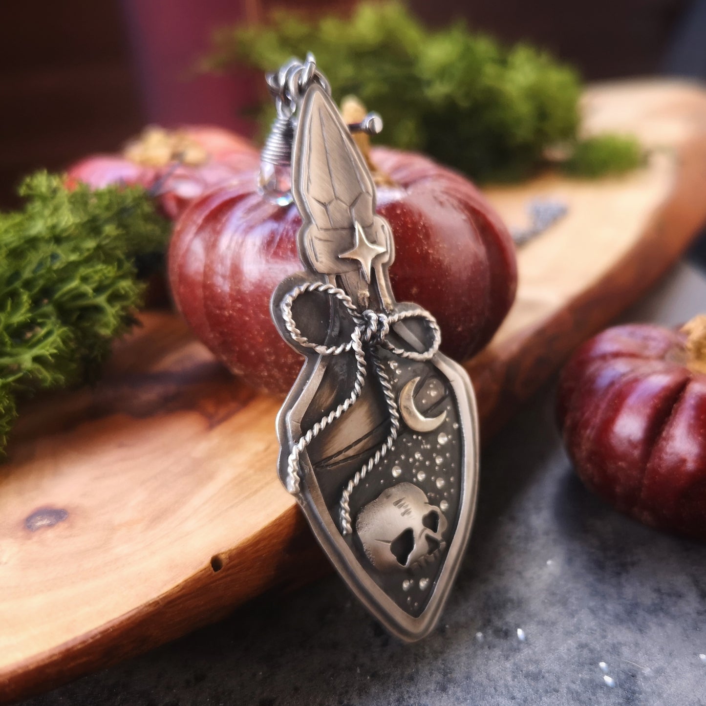 The Moon Potion Bottle Necklace