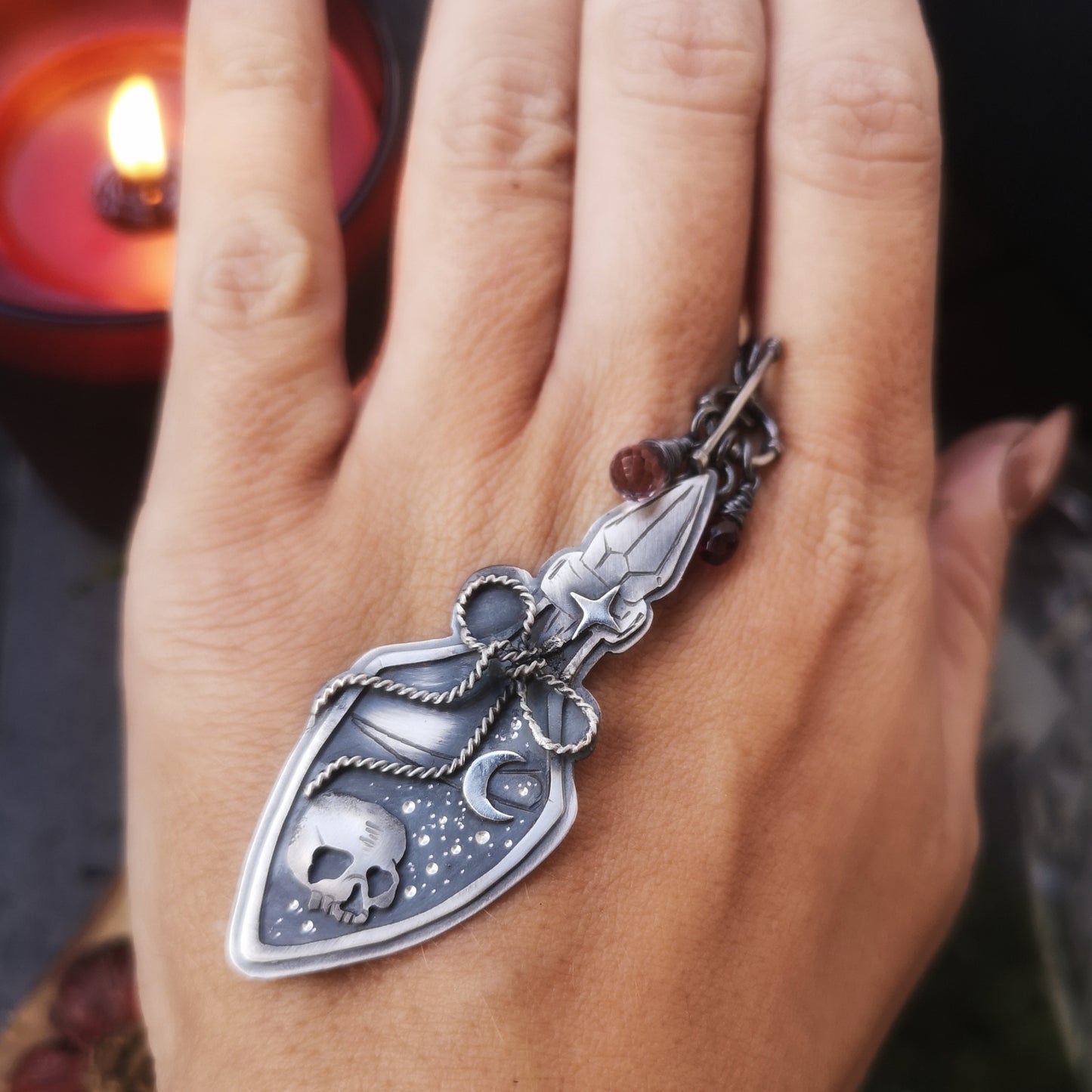 The Moon Potion Bottle Necklace