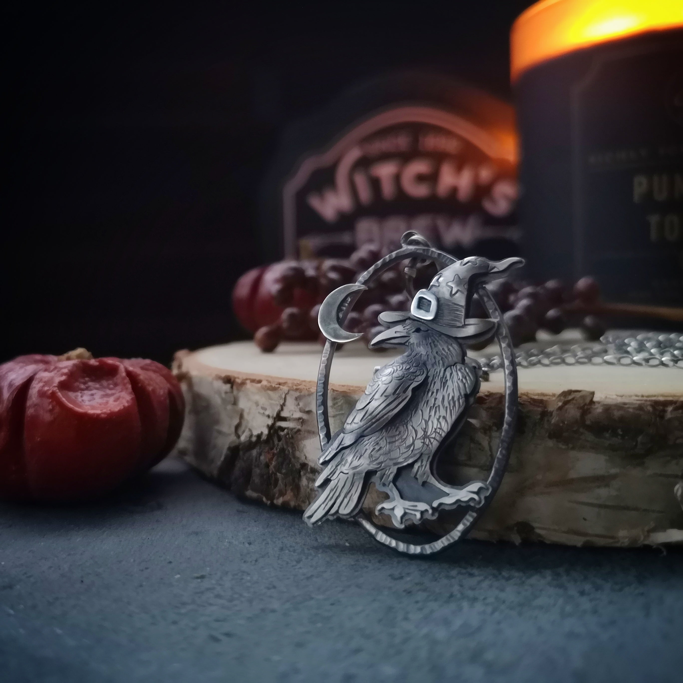 Crow The Wzard Necklace