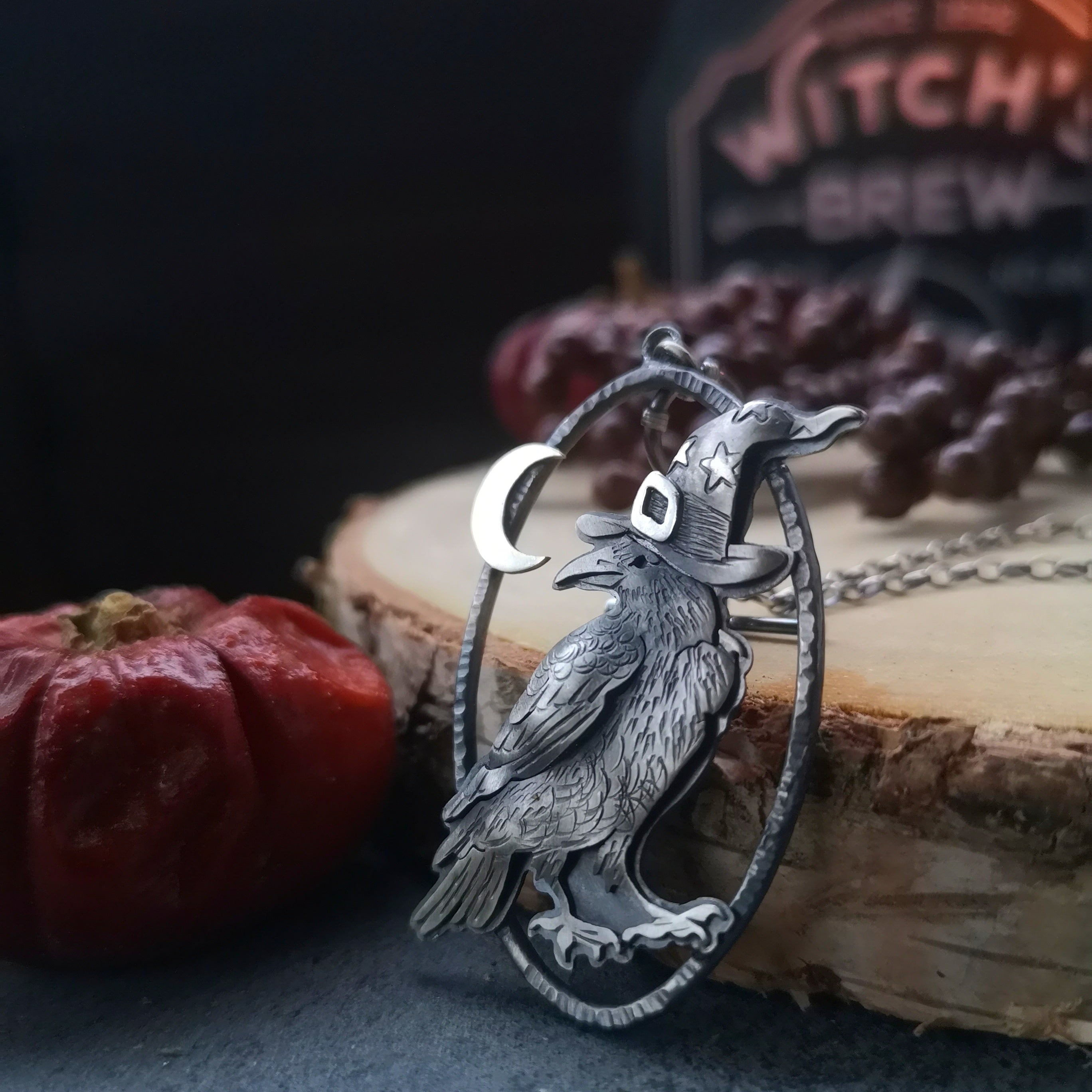 Crow The Wzard Necklace