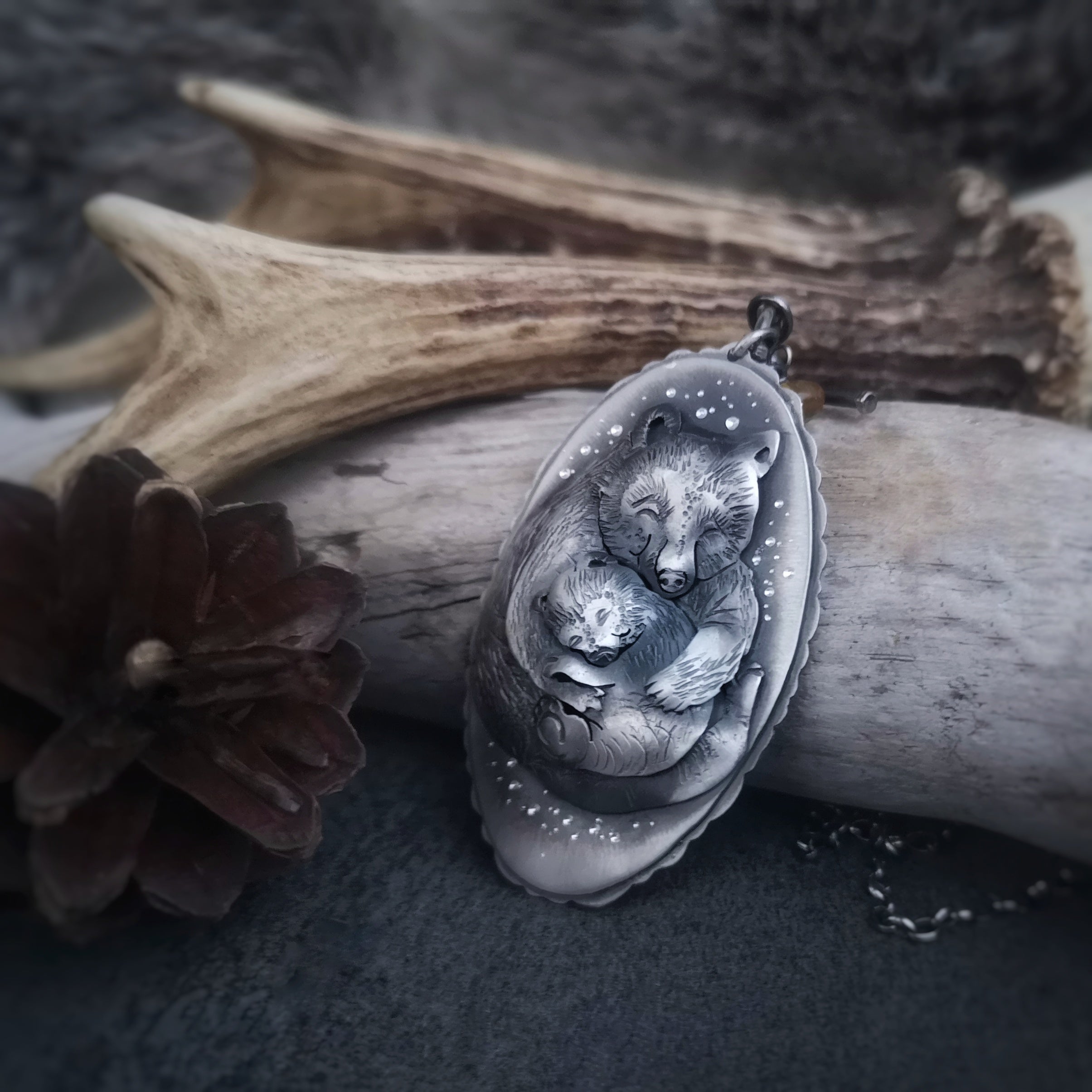 The Mama Bear Necklace