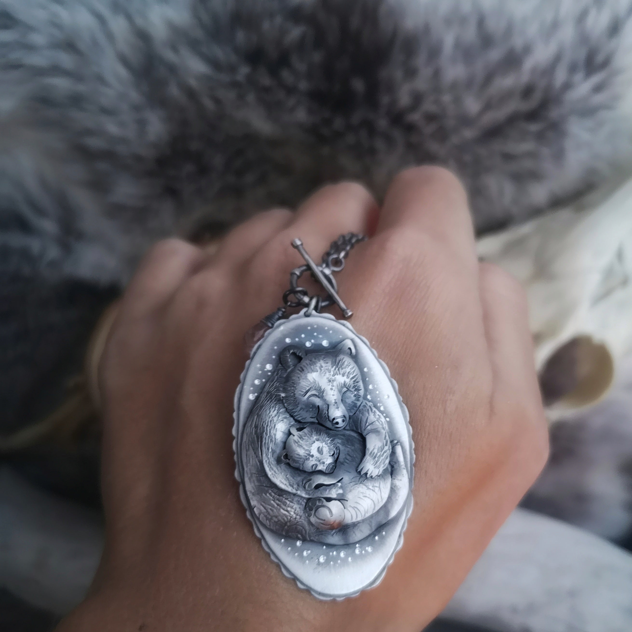 The Mama Bear Necklace