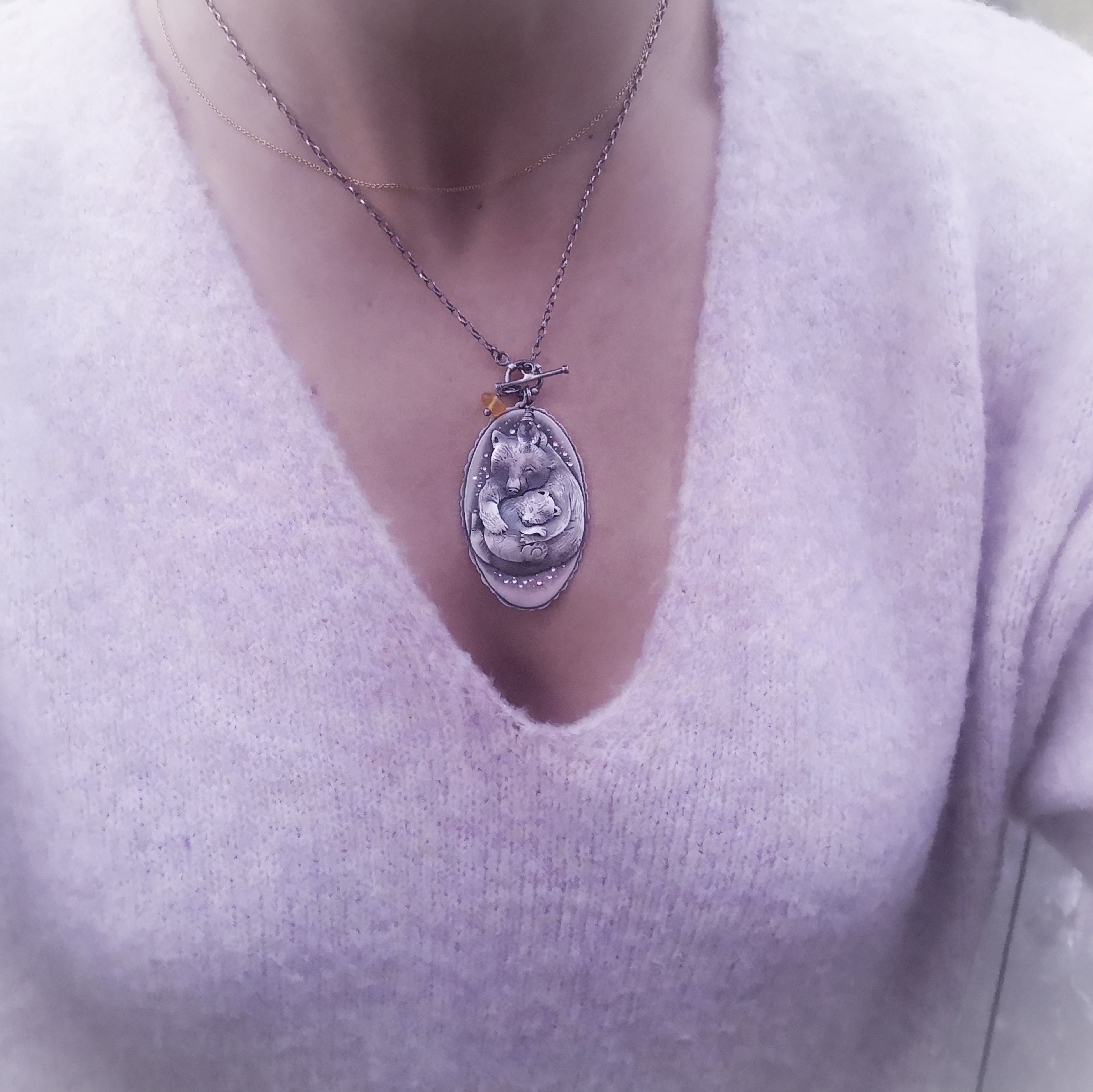 The Mama Bear Necklace