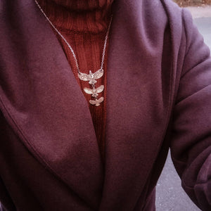 The Ombre Hawk Mobile Necklace