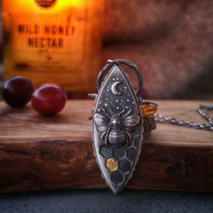 The Honey Bee - Keum Boo Necklace