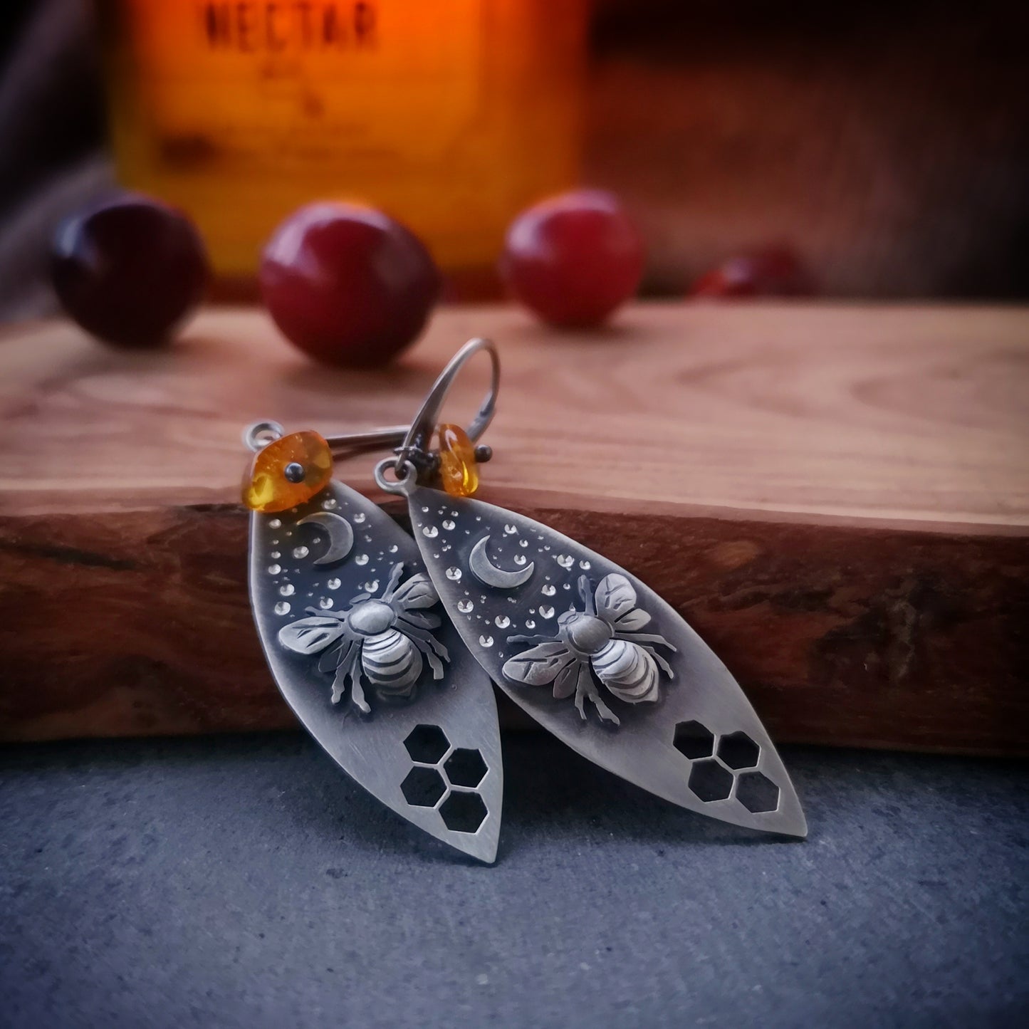 The Honey Bee Totem Earrings