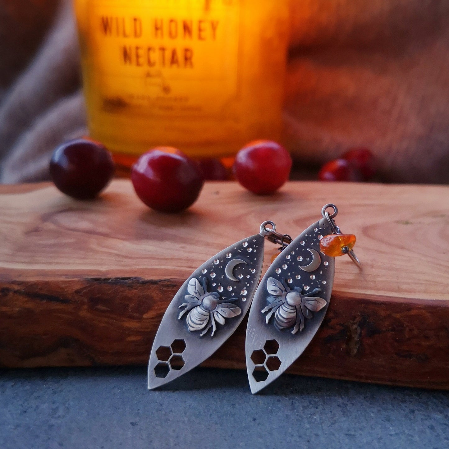 The Honey Bee Totem Earrings