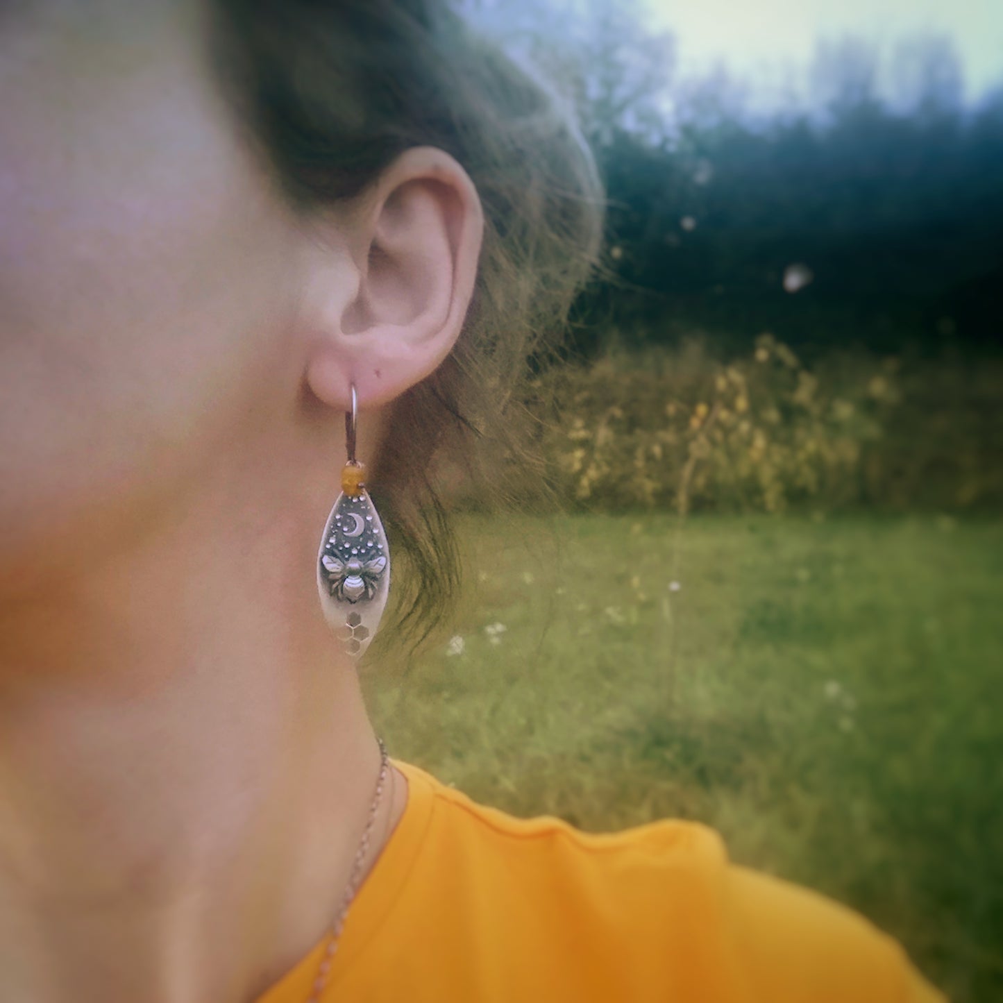 The Honey Bee Totem Earrings