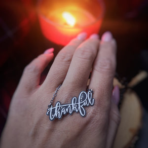 Thankful Necklace
