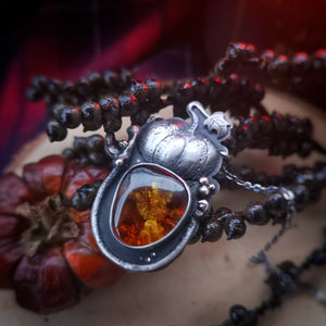 The Harvest Necklace - Baltic Amber