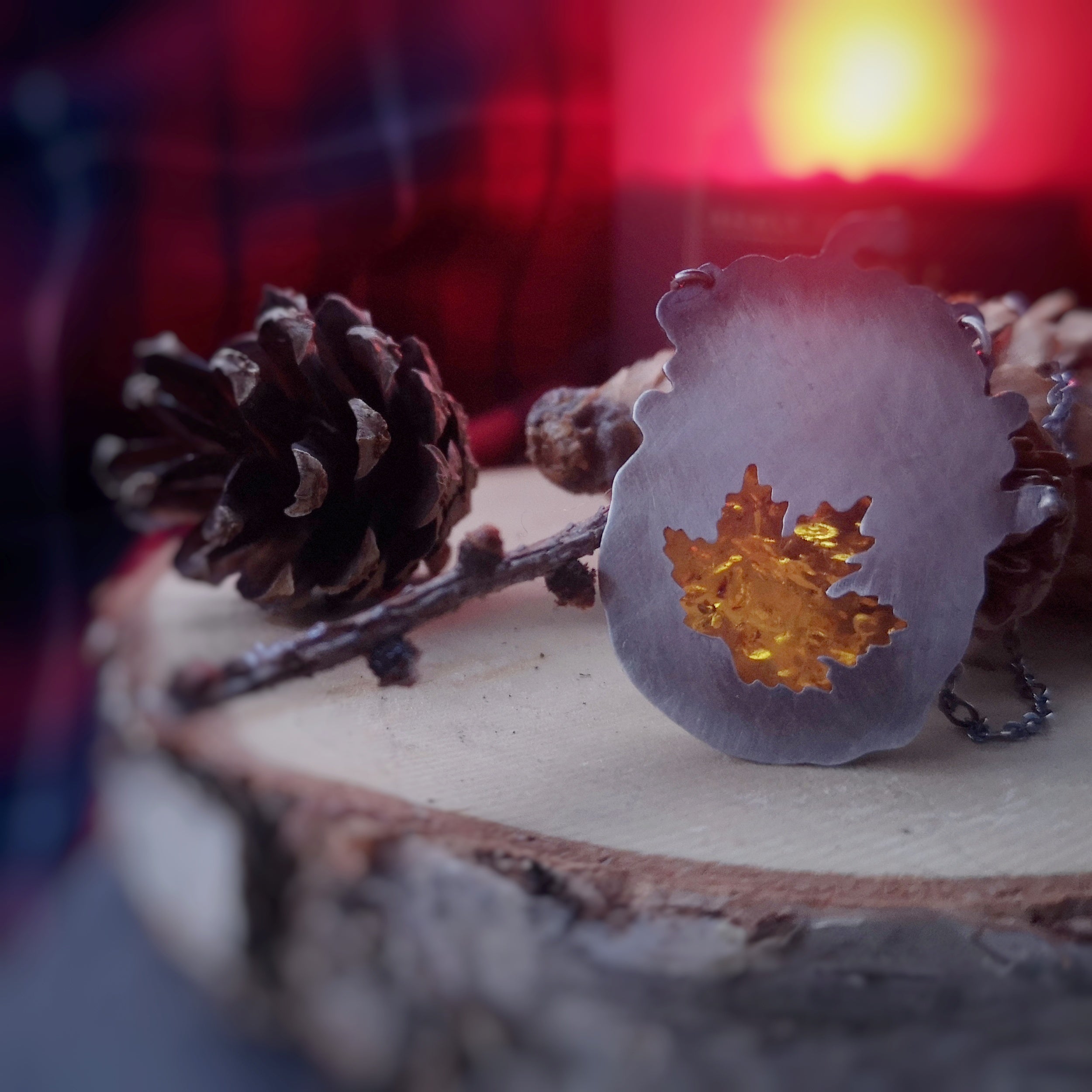 The Harvest Necklace - Golden Baltic Amber