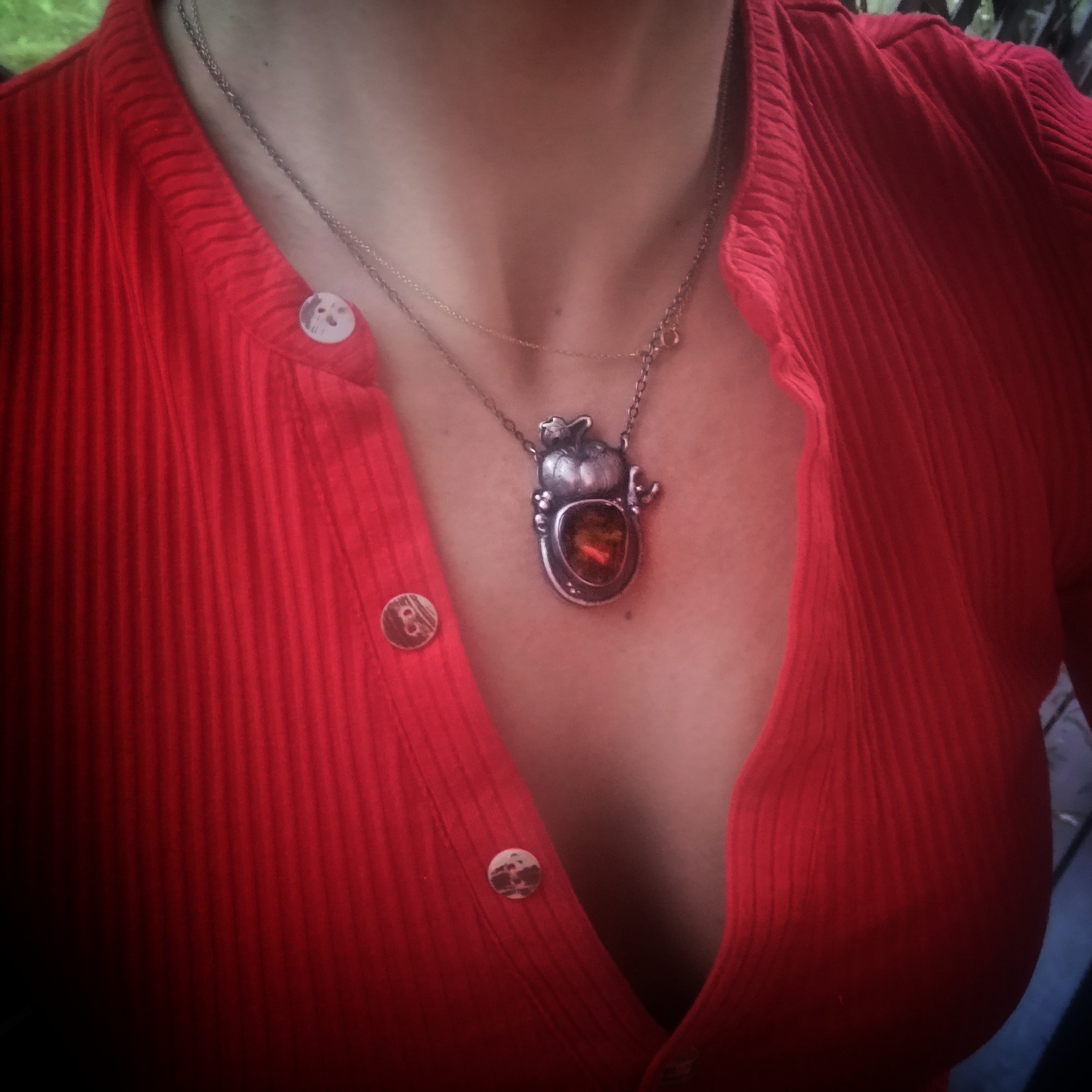 The Harvest Necklace - Baltic Amber