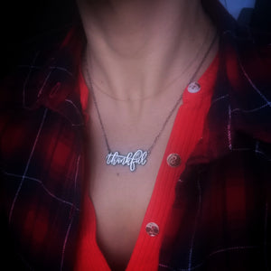 Thankful Necklace