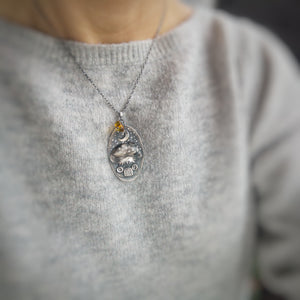 The Elf's House Necklace - Toadstool House
