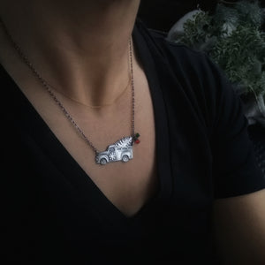The Christmas Truck Necklace