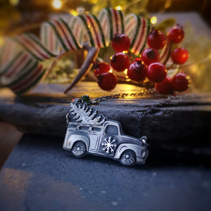 The Christmas Truck Necklace