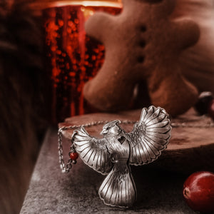 The Red Cardinal Necklace