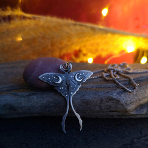 The Luna Moth Necklace