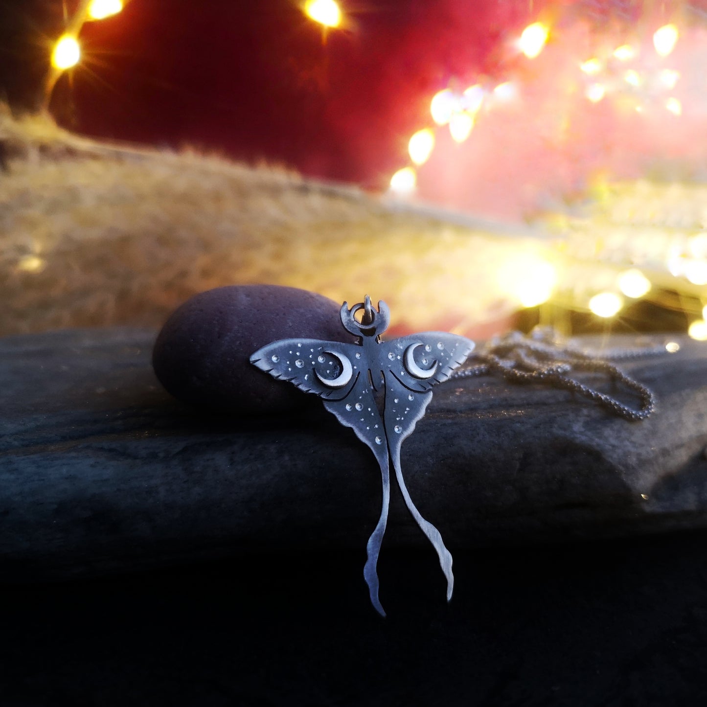 The Luna Moth Necklace
