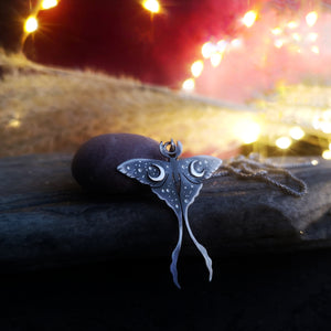 The Luna Moth Necklace