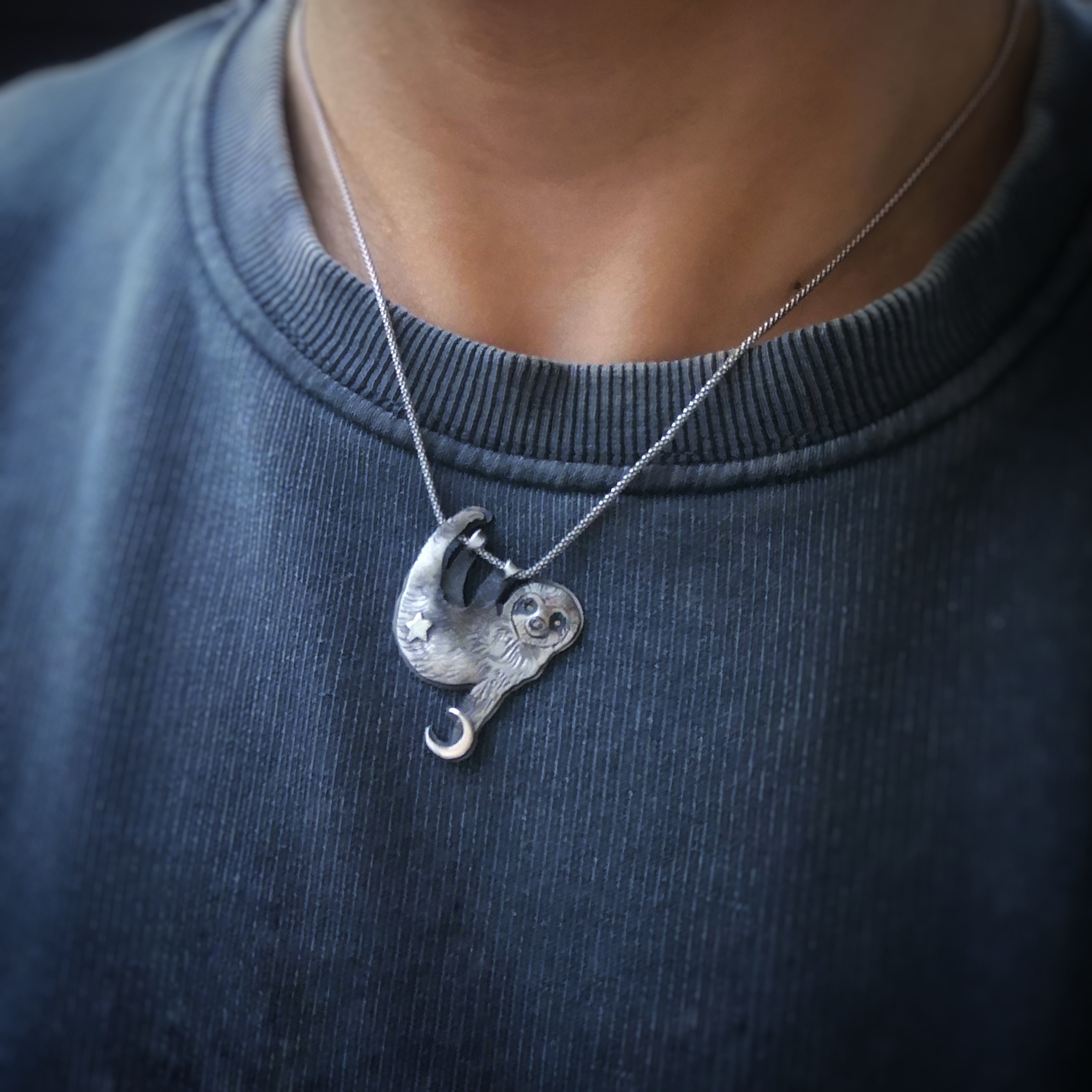 The Sloth Necklace - Just Relax