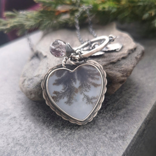 The Hawk's Heart Necklace - Keum Boo Necklace