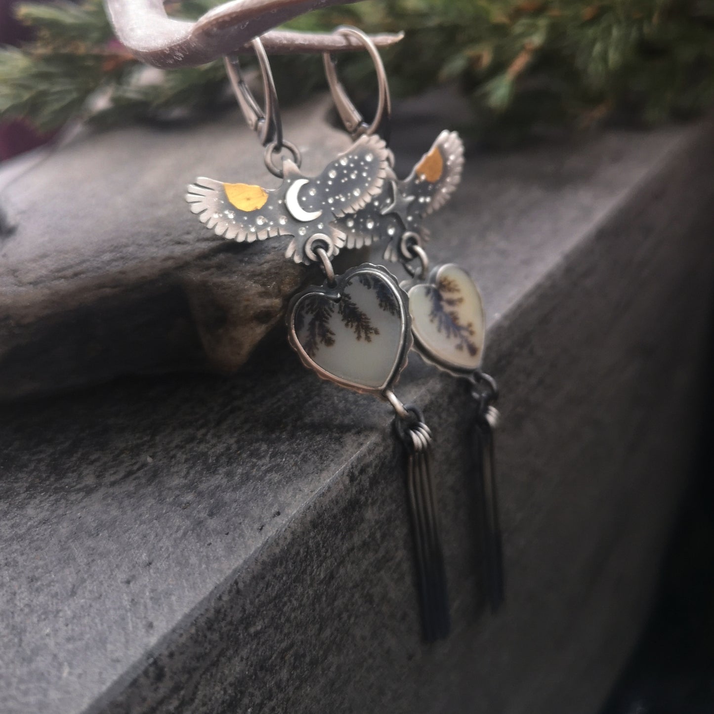 Hawk Medicine Fringe Earrings