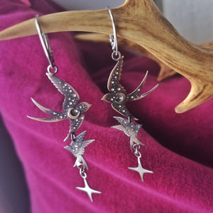 The Swallow Ombre Earrings