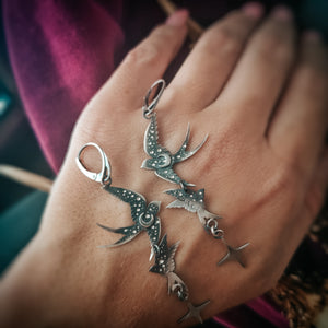 The Swallow Ombre Earrings