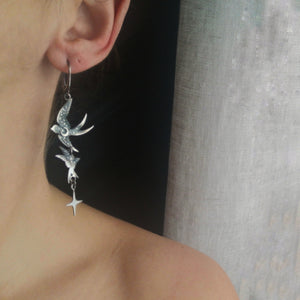 The Swallow Ombre Earrings