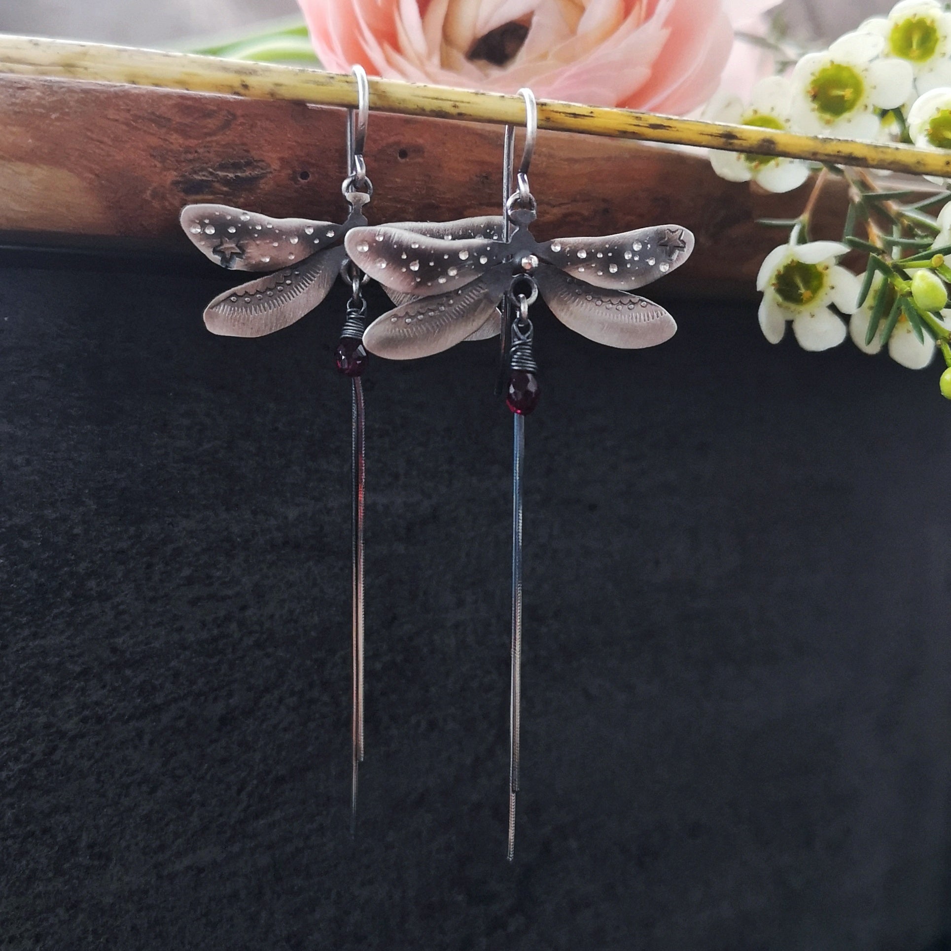 The Dragonfly Earrings - Kisses from Heaven