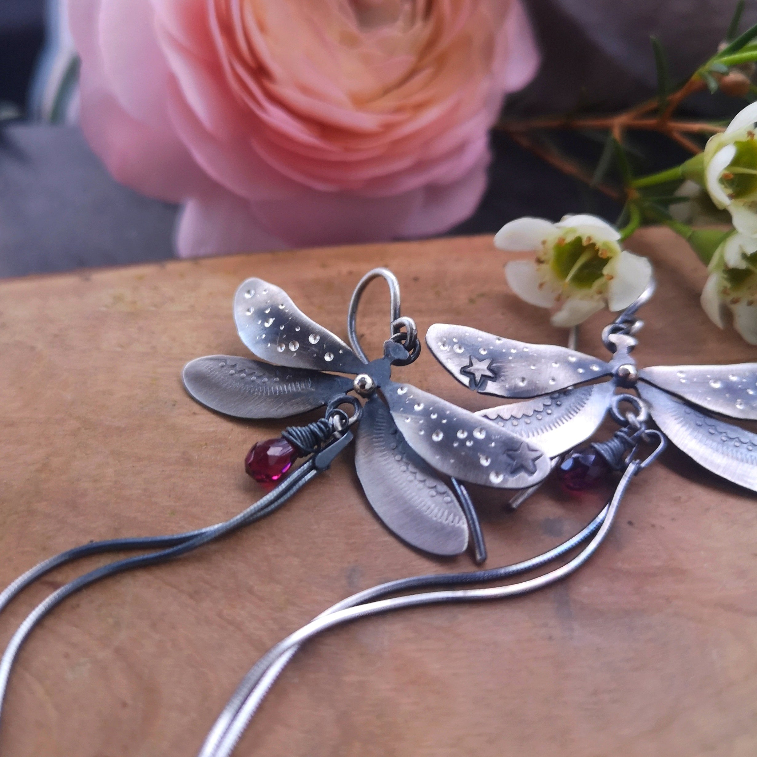 The Dragonfly Earrings - Kisses from Heaven